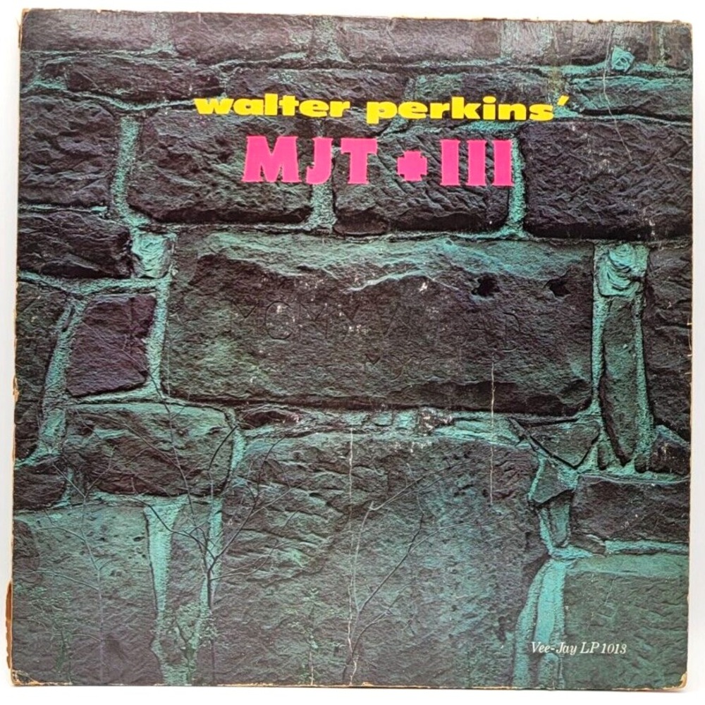 WALTER PERKINS MJT + 3 - SELF TITLED - JAZZ LP RECORD